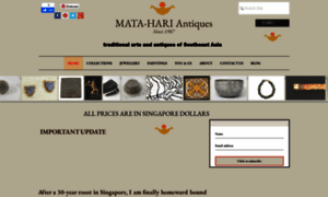 Matahari-antiques.com thumbnail