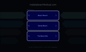 Matalabeachfestival.com thumbnail