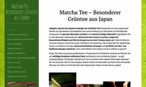 Matcha-tee.org thumbnail