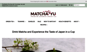 Matchayutea.com thumbnail