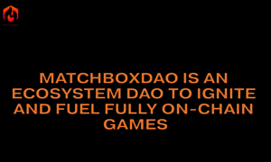 Matchboxdao.com thumbnail