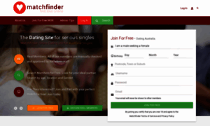 Matchfinder.com.au thumbnail