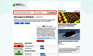 Matchfinder.in.cutestat.com thumbnail