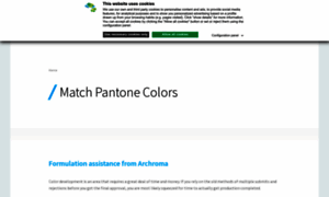 Matchpantonecolorsbyarchroma.com thumbnail