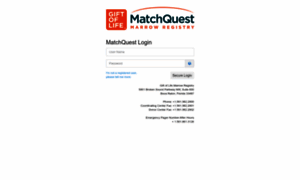 Matchquest.giftoflife.org thumbnail