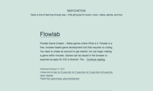 Matchstick.com thumbnail