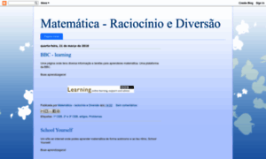 Matematica-raciocioniodiversao.blogspot.com.br thumbnail