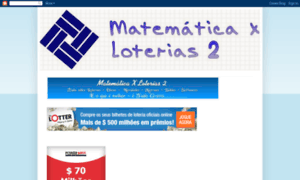 Matematicaxloterias2.blogspot.com thumbnail