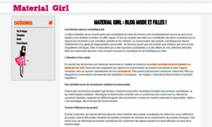 Material-girl.fr thumbnail