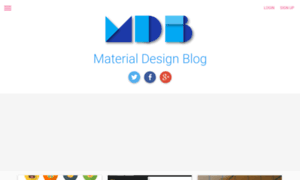 Materialdesignblog.com thumbnail