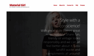 Materialgirl.ca thumbnail