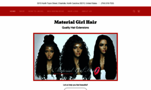 Materialgirlhair.com thumbnail