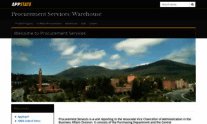 Materials.appstate.edu thumbnail