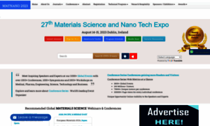 Materialscience-nano.conferenceseries.com thumbnail