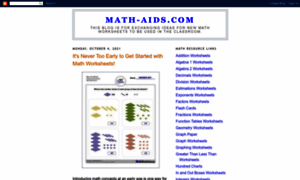 Math-aids.blogspot.com thumbnail