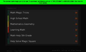 Math-magic.com thumbnail