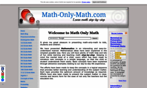 Math-only-math.com thumbnail