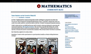 Math.blogoverflow.com thumbnail