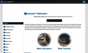 Math.icalculator.com thumbnail
