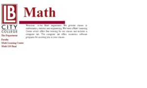 Math.lbcc.edu thumbnail
