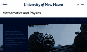 Math.newhaven.edu thumbnail
