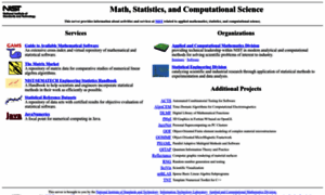 Math.nist.gov thumbnail