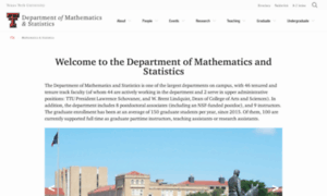 Math.ttu.edu thumbnail
