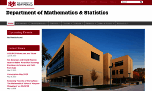 Math.unm.edu thumbnail