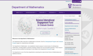 Math.uwo.ca thumbnail