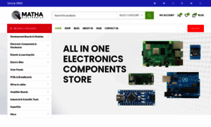 Mathaelectronics.com thumbnail