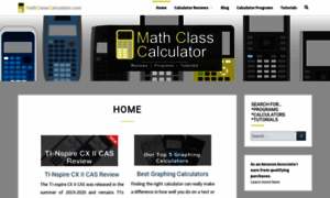 Mathclasscalculator.com thumbnail