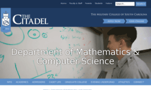 Mathcs.citadel.edu thumbnail