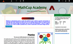 Mathcup.com thumbnail