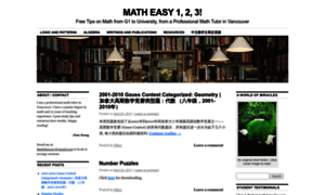 Matheasy123.wordpress.com thumbnail