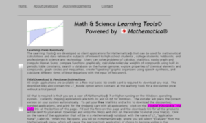 Mathematica-applications.com thumbnail