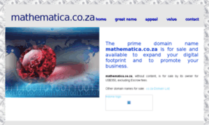 Mathematica.co.za thumbnail
