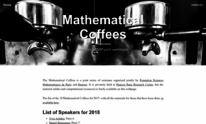 Mathematical-coffees.github.io thumbnail