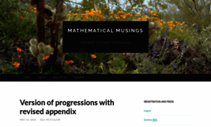 Mathematicalmusings.org thumbnail