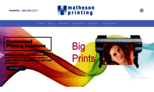 Mathesonprinting.com thumbnail