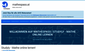 Mathespass.at thumbnail