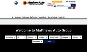 Mathewsauto.com thumbnail