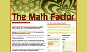 Mathfactor.uark.edu thumbnail