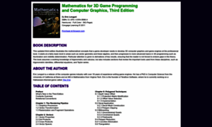 Mathfor3dgameprogramming.com thumbnail