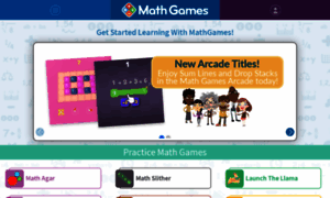 Mathgames.com thumbnail