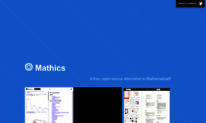 Mathics.github.io thumbnail
