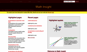 Mathinsight.org thumbnail