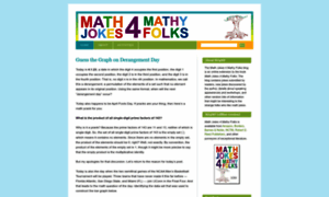 Mathjokes4mathyfolks.wordpress.com thumbnail