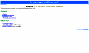 Mathmos.net thumbnail