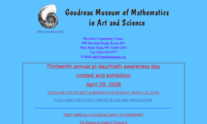 Mathmuseum.org thumbnail