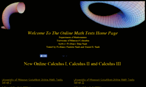 Mathonline.missouri.edu thumbnail